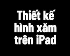 Thiết kế hình xăm trên iPad