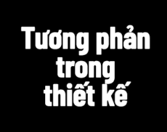 Tương phản trong thiết kế hình xăm