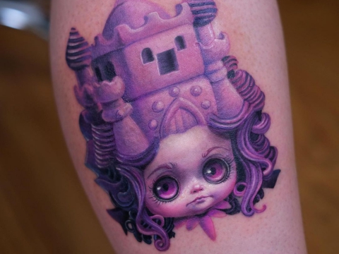 HÌNH XĂM TẢ THỰC MÀU