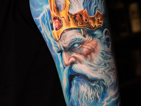 HÌNH XĂM TẢ THỰC MÀU