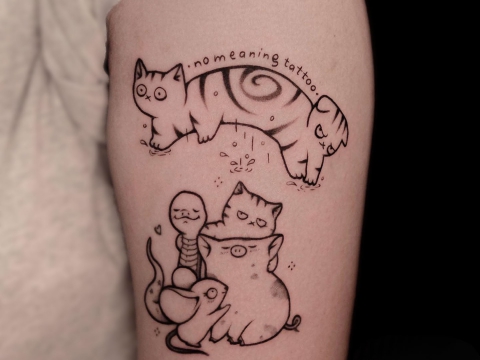 HÌNH XĂM BLACKWORK 