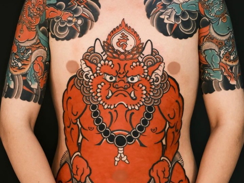 HÌNH XĂM NHẬT CỔ