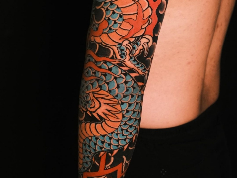 HÌNH XĂM NHẬT CỔ