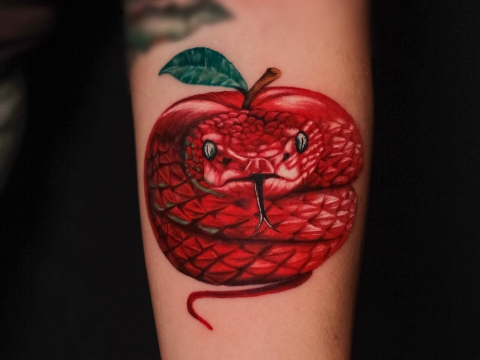 HÌNH XĂM TẢ THỰC MÀU