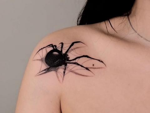 HÌNH XĂM BLACKWORK 