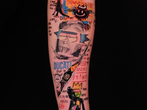 HÌNH XĂM TẢ THỰC MÀU