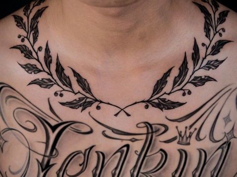 HÌNH XĂM BLACKWORK 