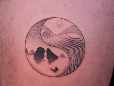 HÌNH XĂM BLACKWORK 