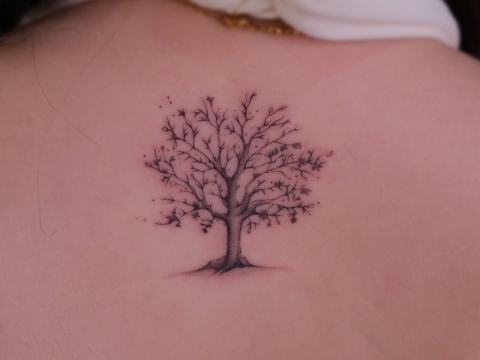 HÌNH XĂM BLACKWORK 