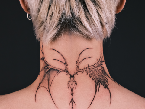 HÌNH XĂM BLACKWORK 