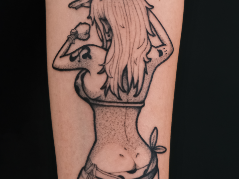 HÌNH XĂM BLACKWORK 