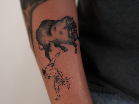 HÌNH XĂM BLACKWORK 