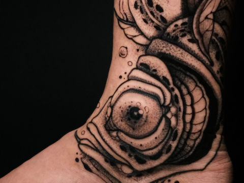 HÌNH XĂM BLACKWORK 