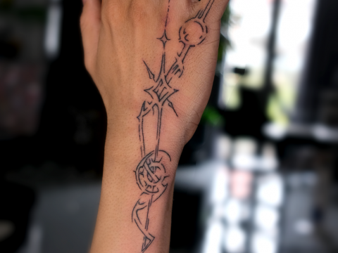 HÌNH XĂM TRANG TRÍ