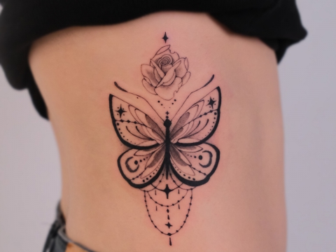 HÌNH XĂM BLACKWORK 