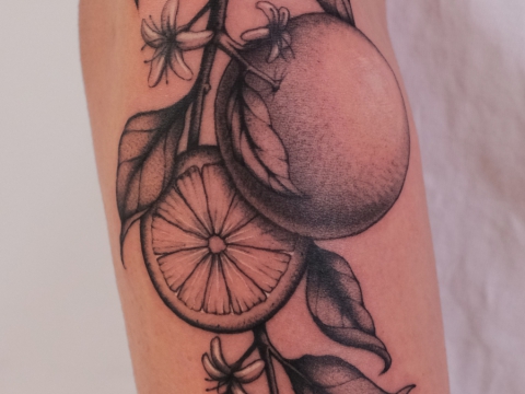 HÌNH XĂM BLACKWORK 