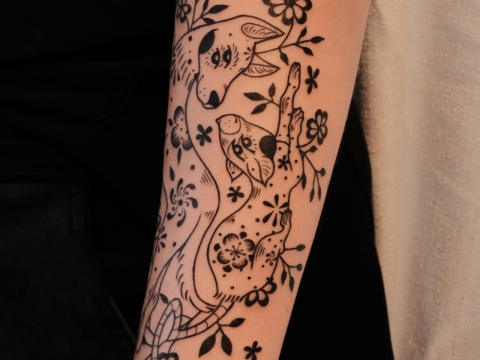 HÌNH XĂM BLACKWORK 