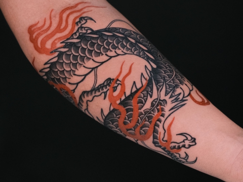 HÌNH XĂM BLACKWORK 