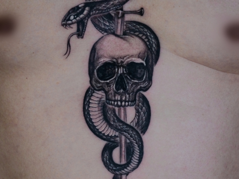 HÌNH XĂM BLACKWORK 