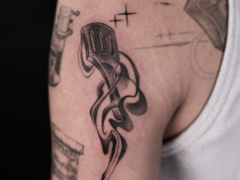 HÌNH XĂM BLACKWORK 