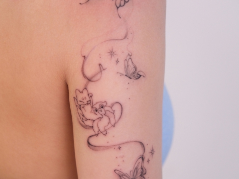 HÌNH XĂM BLACKWORK 