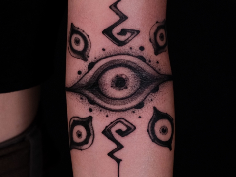 HÌNH XĂM BLACKWORK 