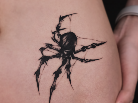 HÌNH XĂM BLACKWORK 