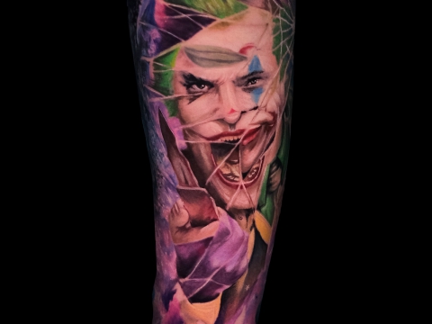 HÌNH XĂM TẢ THỰC MÀU