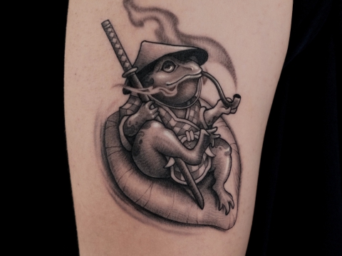 HÌNH XĂM BLACKWORK 