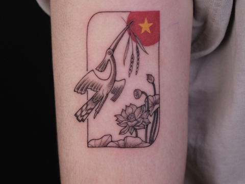 HÌNH XĂM CHỮ NHẸ NHÀNG